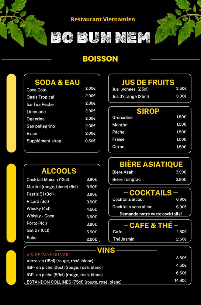 Bar BoBun Nem - Menu Image 1