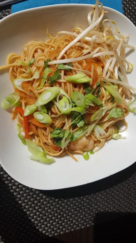 Wok Au Crevettes Saag